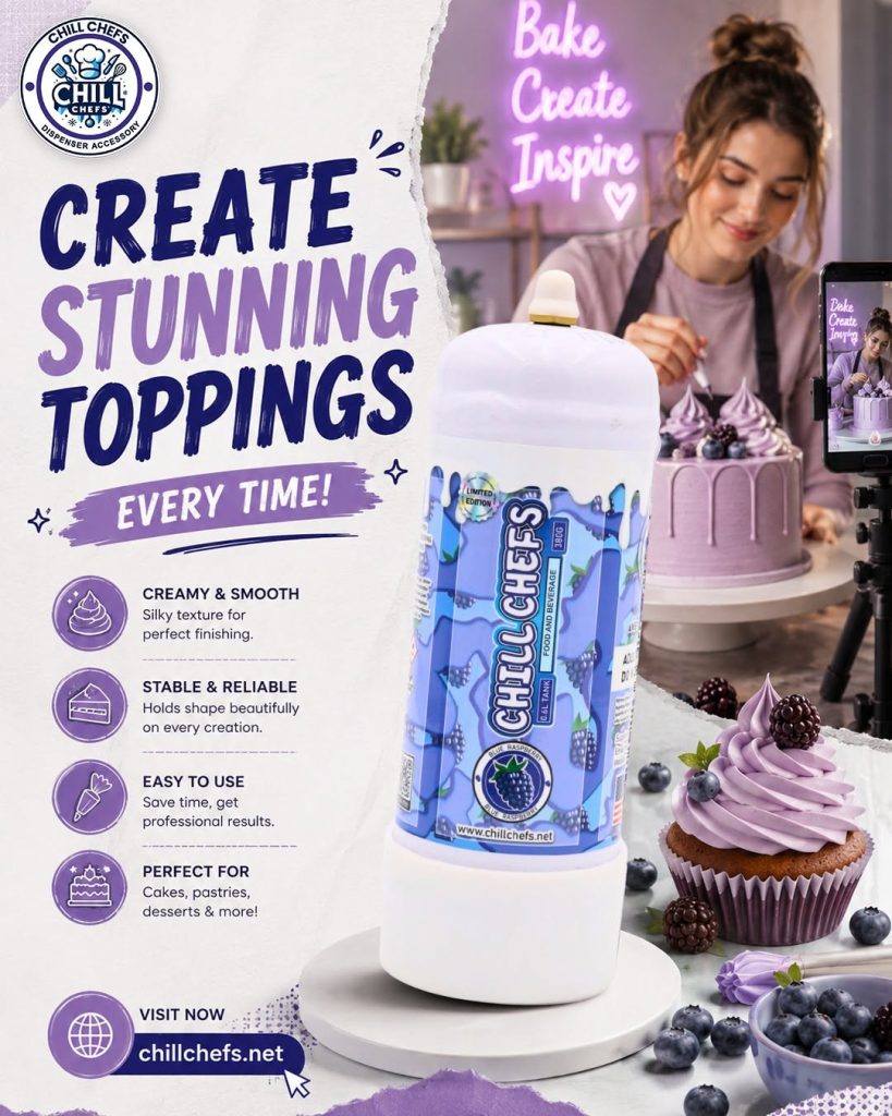best cream charger for cakes