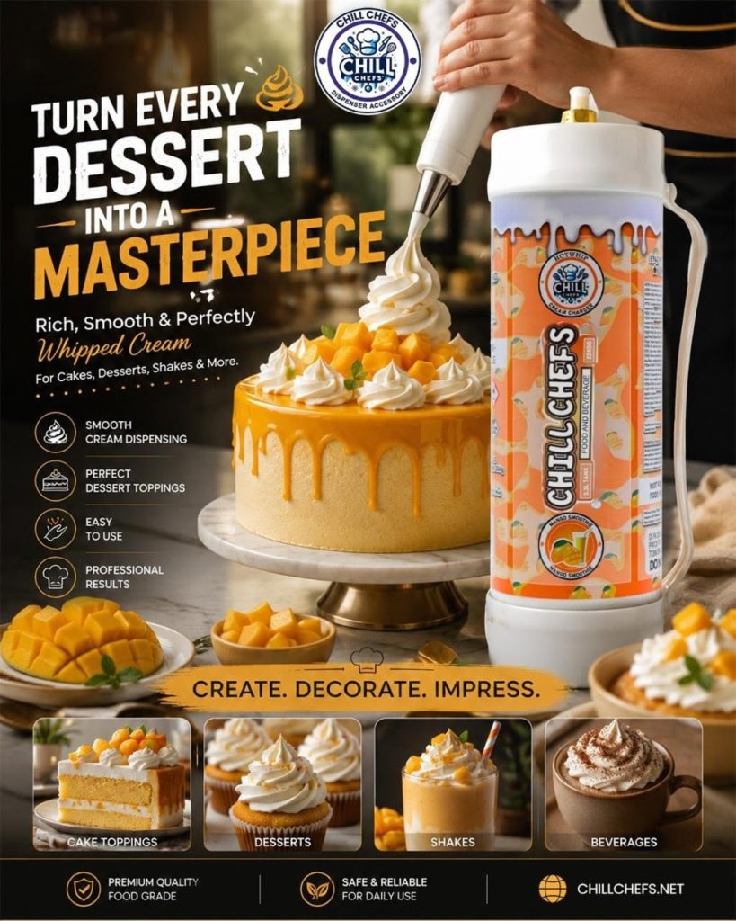 How to Start a Dessert Business Using Cream Chargers