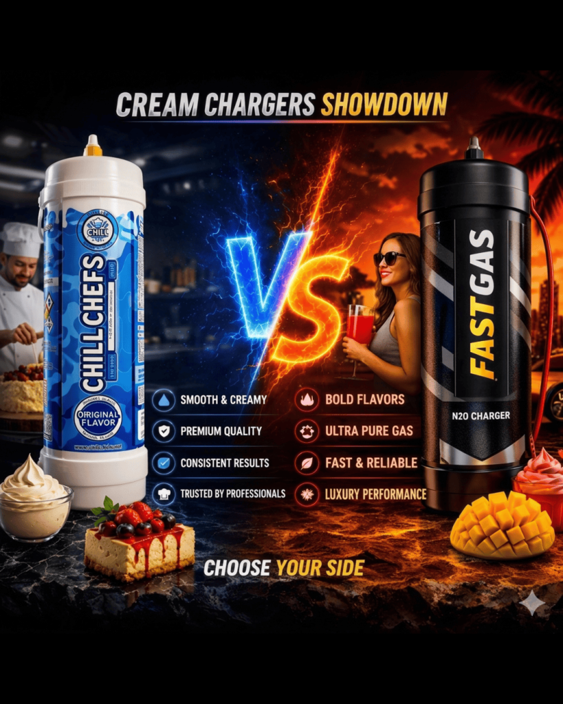 ChillChefs vs FastGas: Which Cream Charger Is Better?